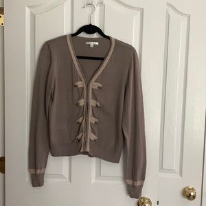 CAbi Military Style Cardigan Size Large